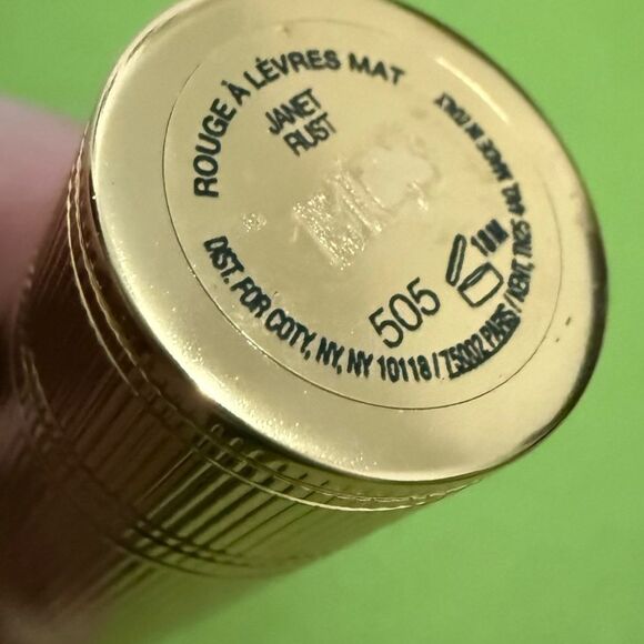 GUCCI ROUGE À LÈVRES MAT LIPSTICK – JANET RUST 505 - Picture 13 of 17